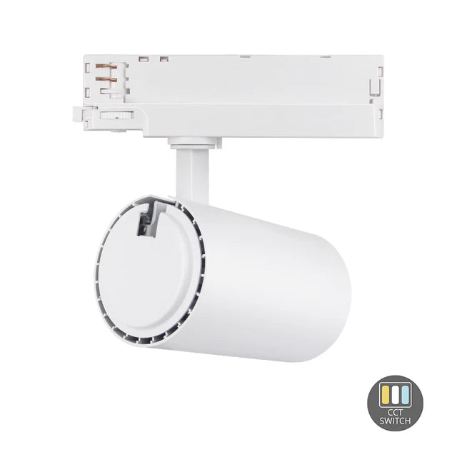3-Fase Railspot | R-Spot | 10W-20W-30W | Wit | Dimbaar | CCT-Switch