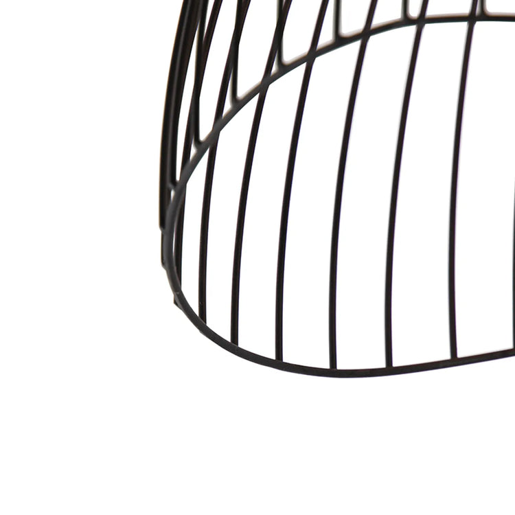 Design plafondlamp zwart 29 cm - Jip