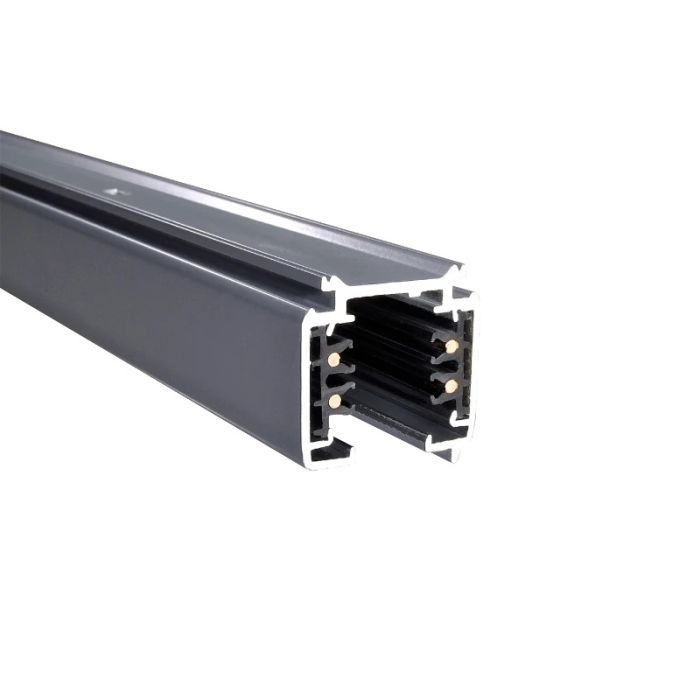 Powergear 3-fase Rail | 100cm Grijs