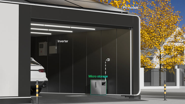 SolidEnergy Plug en Play thuisbatterij Micro opslag 2.2kWh