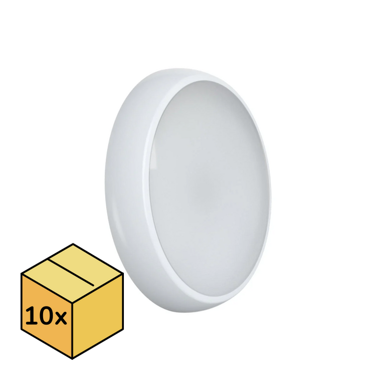 10-pack Bulkhead IP65 16W - 3CCT - 1600lm