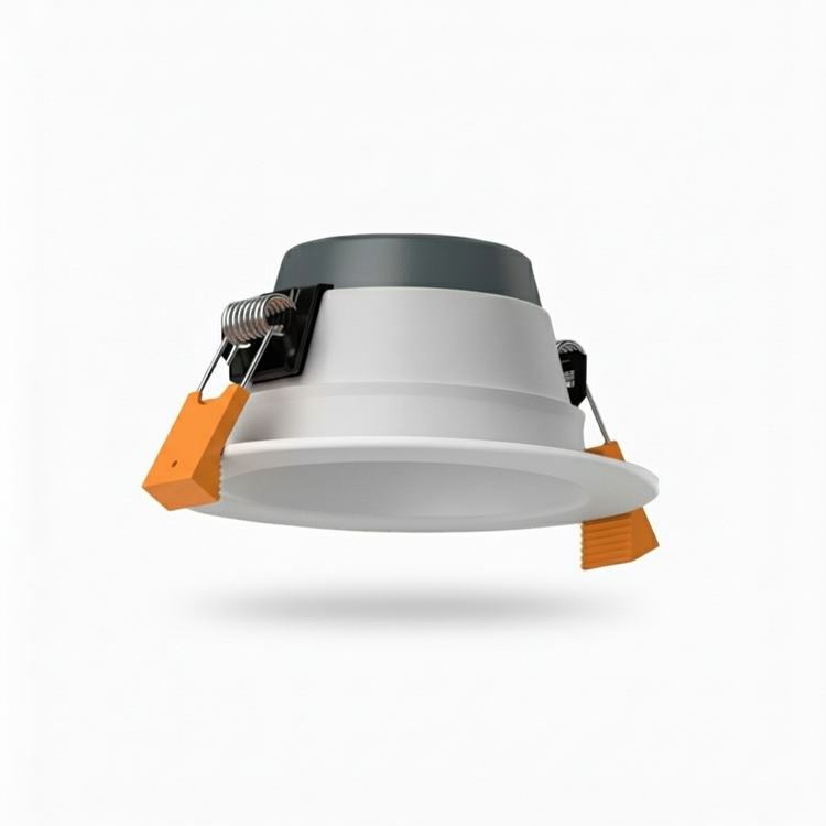 LED downlight 3 kleuren Ø95 9W - Wit