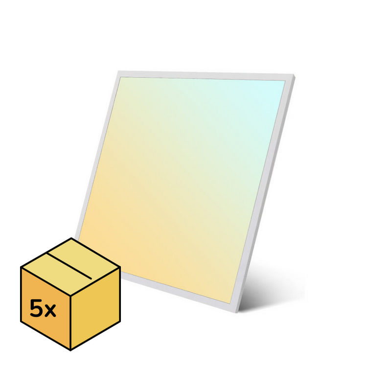 5-pack Ledpanel 60x60 - 3CCT